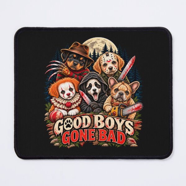 Item preview, Good Boys Gone Bad Horror Puppies Shirt designed and sold by GhostDawgs.