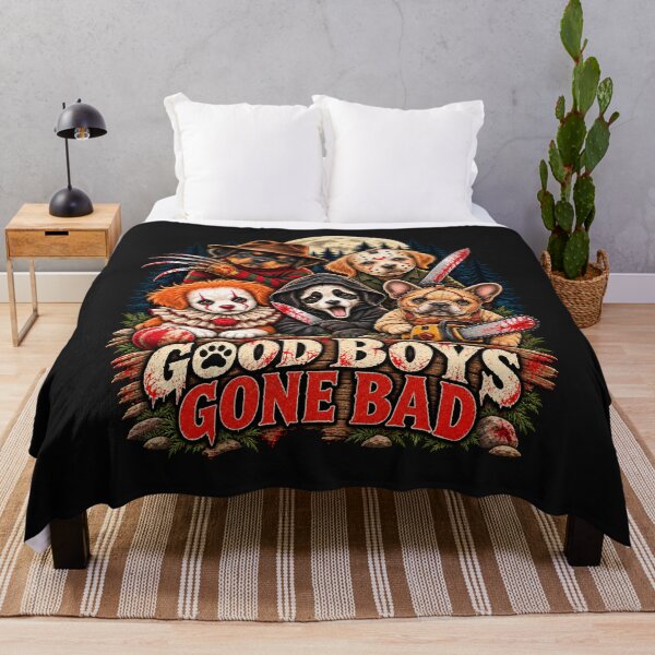 Item preview, Good Boys Gone Bad Horror Puppies Shirt designed and sold by GhostDawgs.