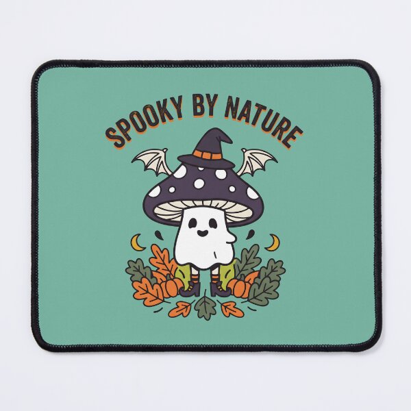 Item preview, Spooky By Nature - Cute Ghost Mushroom Halloween Cottagecore designed and sold by MyHappyArtShop.