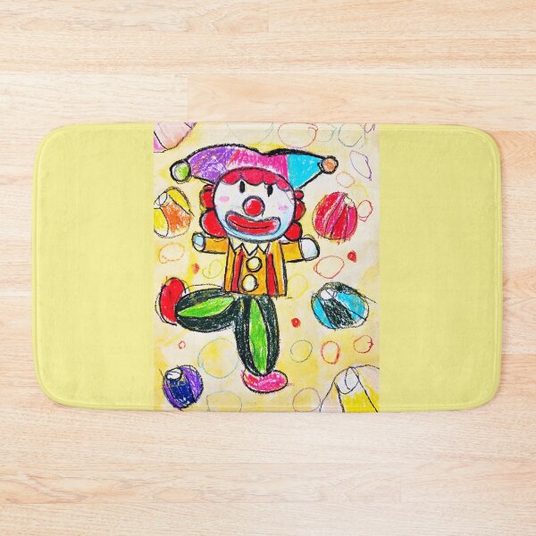Item preview, Joyful Jester - Mini Artist & Parent Crayon Artwork designed and sold by TwoLinesArt.