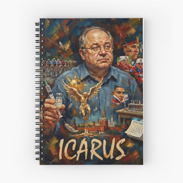 Aperçu de l'œuvre Icare Documentaire Thriller Hommage aux Beaux-Arts créée et vendue par Art's Diner.