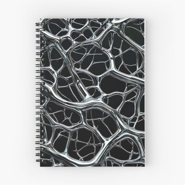 Item preview, Liquid Chrome Metal Web Cyberpunk Aesthetic designed and sold by Stone-T .