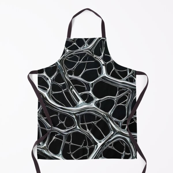 Item preview, Liquid Chrome Metal Web Cyberpunk Aesthetic designed and sold by Stone-T .