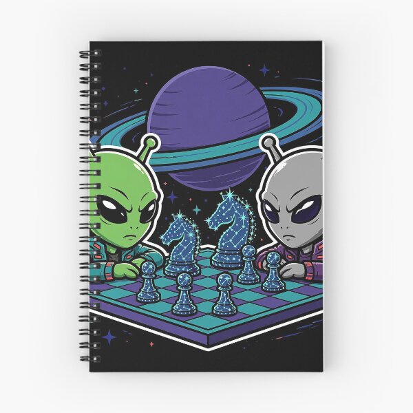 Item preview, Alien Chess Cosmic Art designed and sold by Gangster-Design.