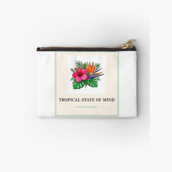 Item preview, Tropical State of Mind Colorful Flower Sticker designed and sold by MojoHill.