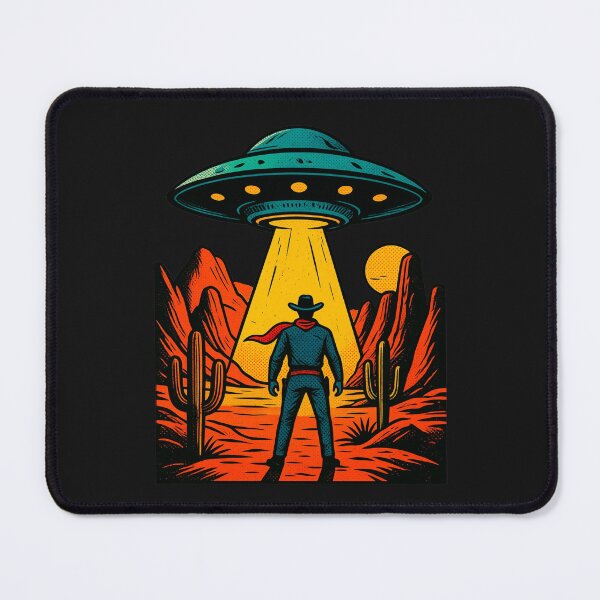 Item preview, Western Cowboy Alien Invasion UFO designed and sold by erozzz.