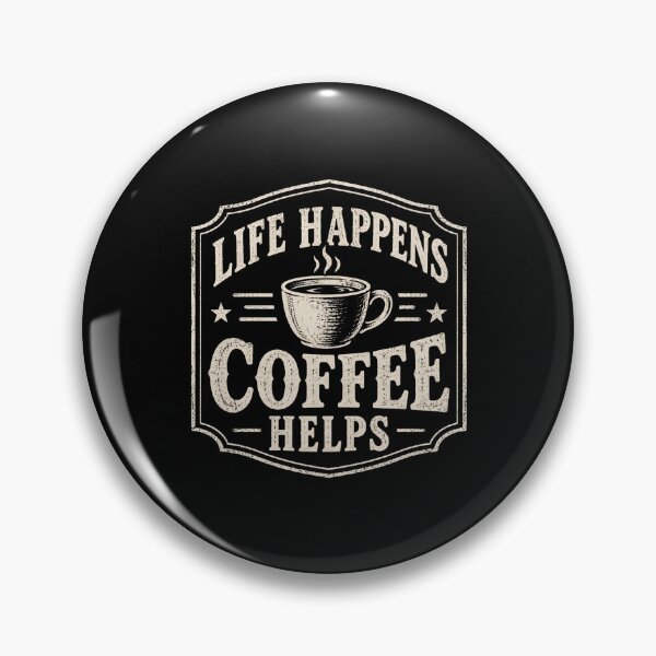 Item preview, Life Happens Coffee Helps designed and sold by DemureArtsy.