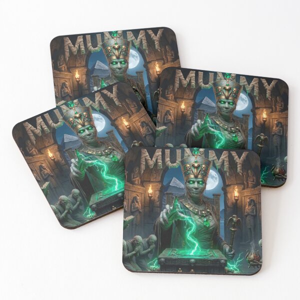 Item preview, Ancient Mummy Queen Magic Ritual - Egyptian Fantasy Art designed and sold by VALKYRAART53.