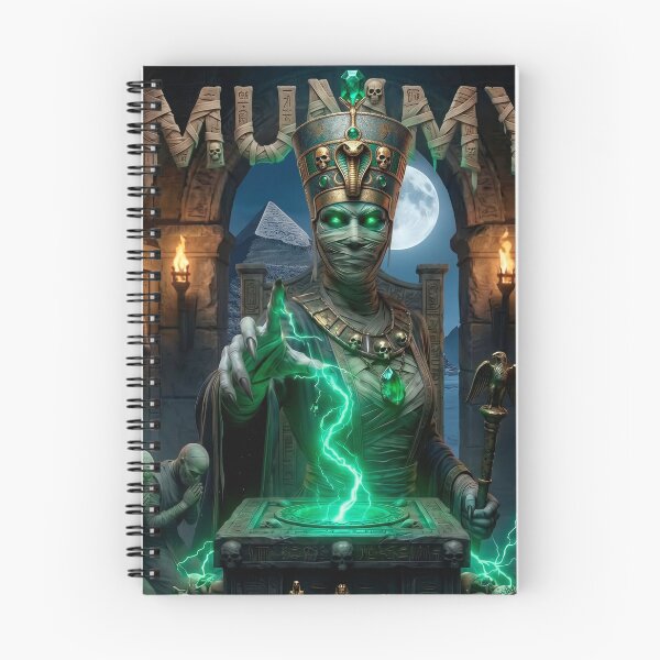 Item preview, Ancient Mummy Queen Magic Ritual - Egyptian Fantasy Art designed and sold by VALKYRAART53.