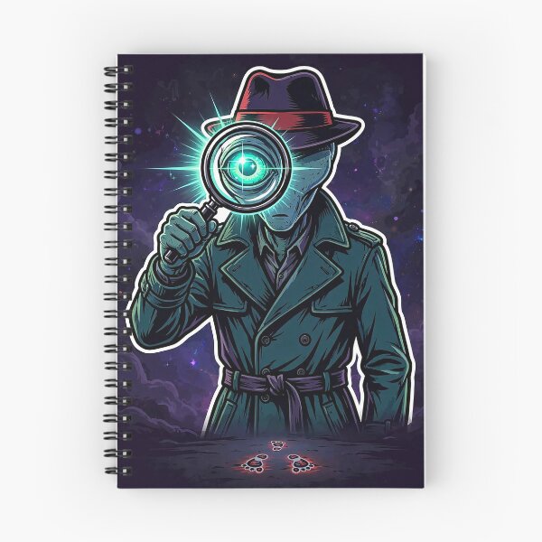 Artikelvorschau, Alien Detective Noir Art entworfen und verkauft von Gangster-Design.