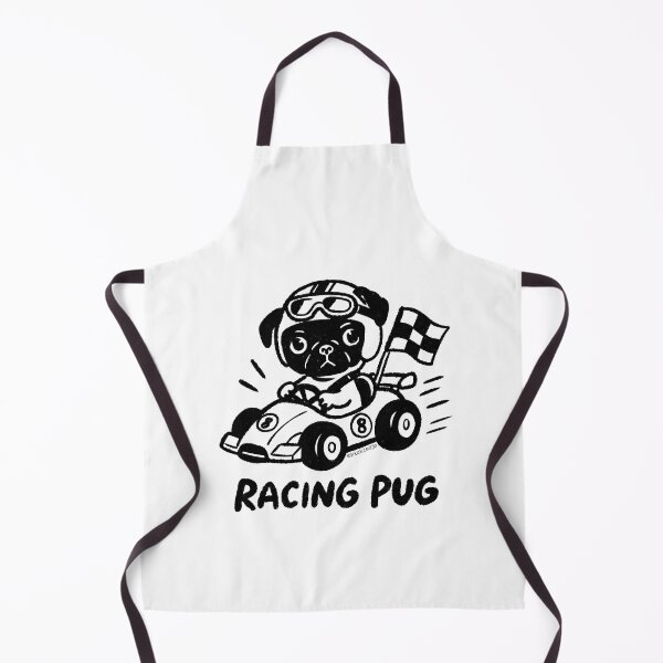 Item preview, Racing Pug designed and sold by PickledjoArt.