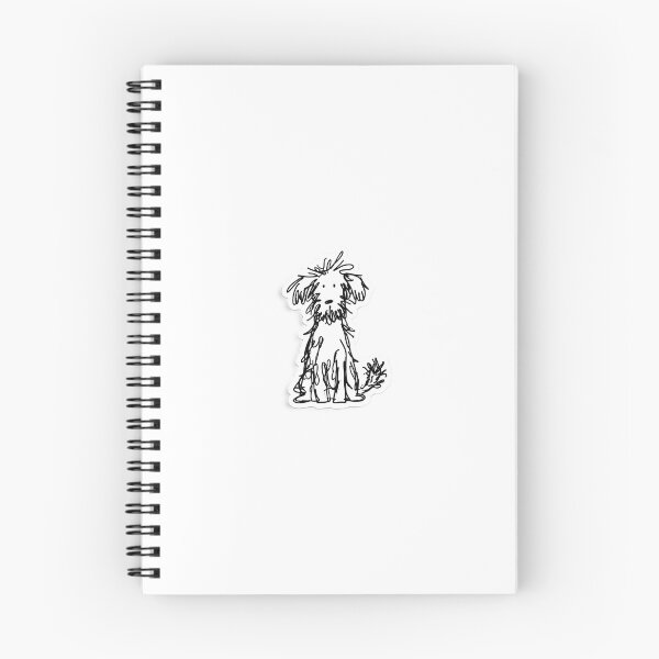 Item preview, Boceto de perro desaliñado dibujado a mano designed and sold by PICARDDIGITAL.