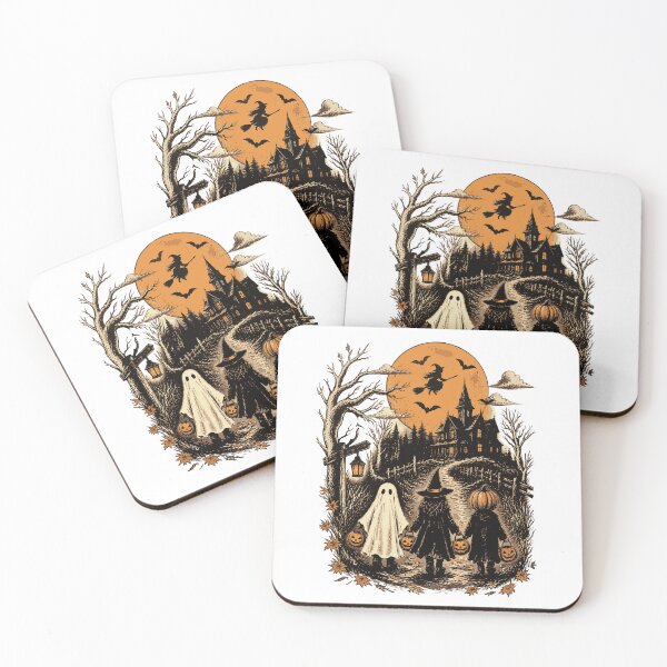 Item preview, Vintage Halloween Trick or Treat Haunted House designed and sold by CreativeBrains7.