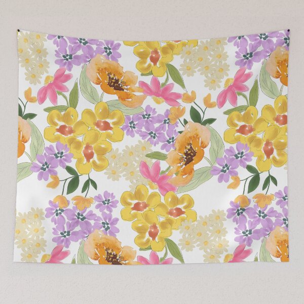 Item preview, Electric Wildflower Garden designed and sold by VibnWalls.