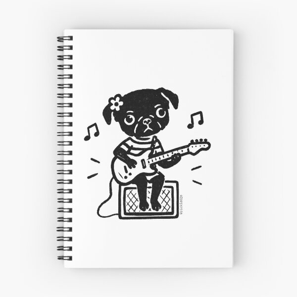 Item preview, Guitar Pug designed and sold by PickledjoArt.
