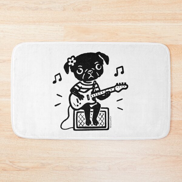 Item preview, Guitar Pug designed and sold by PickledjoArt.