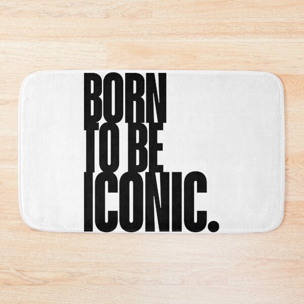 Item preview, Iconic - Born to be Iconic, Quote, Feminist, Girl Power, Self Worth designed and sold by Magic Love Art Print.