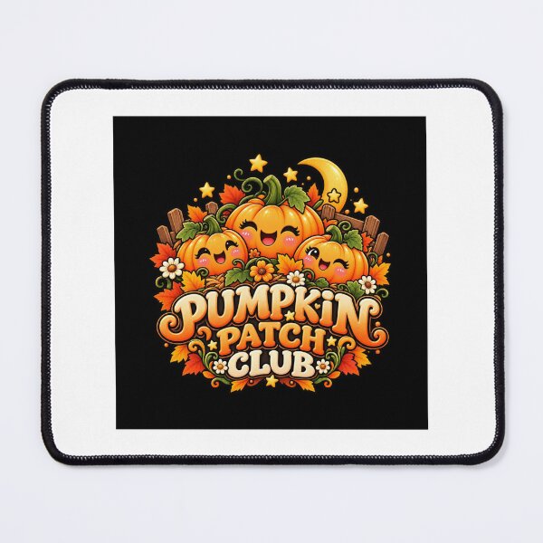 Item preview, Pumpkin Patch Club Halloween T-Shirt – Cute Kawaii Pumpkin Fall Design designed and sold by dressyside.