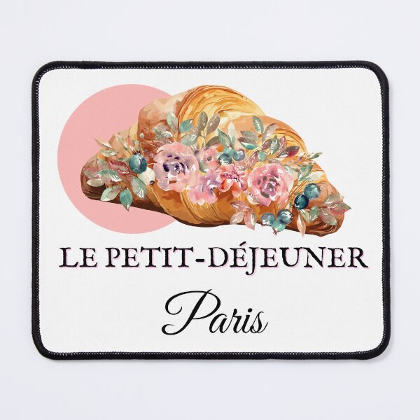 Item preview, Floral Croissant designed and sold by Mucha's Rose.
