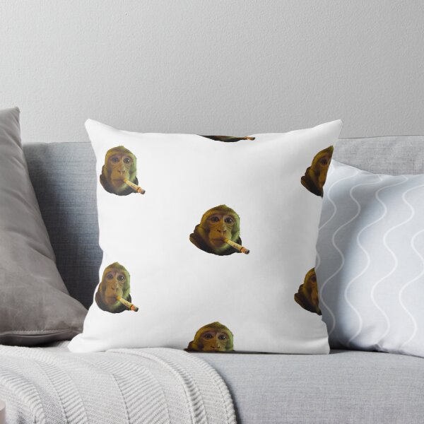 Item preview, Smoking Monkey Meme designed and sold by Colorful-Garden.
