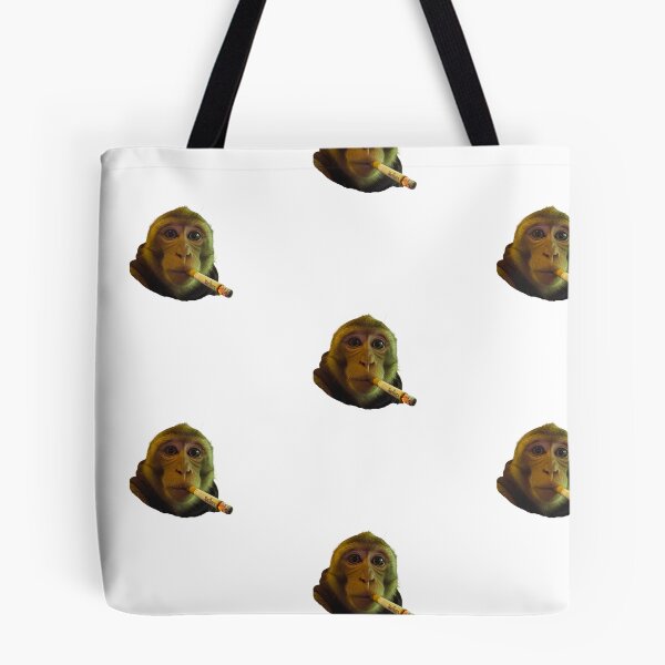 Item preview, Smoking Monkey Meme designed and sold by Colorful-Garden.