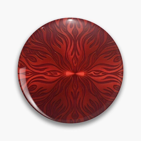 Item preview, Fiery Red Flames Abstract Embossed Metallic Flame Pattern designed and sold by Sybille-Yates.