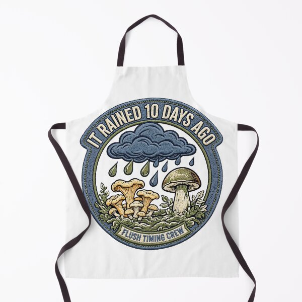 Item preview, It Rained 10 Days Ago — Flush Timing Crew Badge designed and sold by thestevebro.