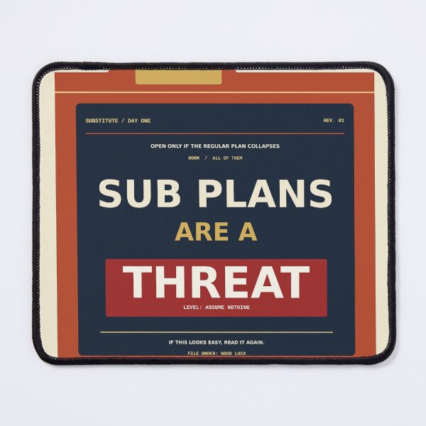 Item preview, Sub Plans Are A Threat designed and sold by PhoenixTShirtz.