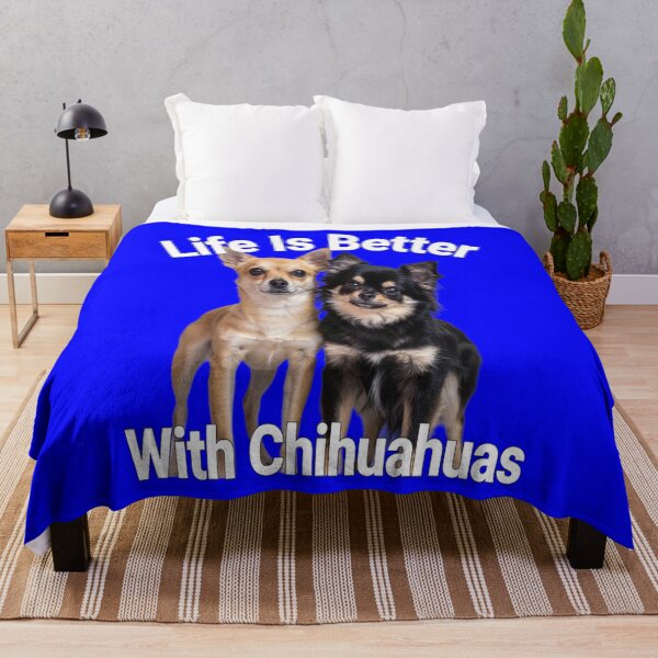 Item preview, Dog Pet Owner Art Design Life Is Better With Chihuahuas designed and sold by fantasticdesign.