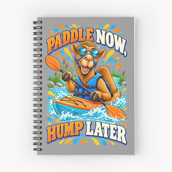 Item preview, Kayaking Camel – Funny Lifestyle and Pets T-Shirt – Funny Camel T-Shirt Animal Graphic Camel T-Shirt designed and sold by Camel & Quirk.