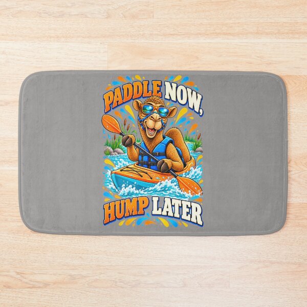 Item preview, Kayaking Camel – Funny Lifestyle and Pets T-Shirt – Funny Camel T-Shirt Animal Graphic Camel T-Shirt designed and sold by Camel & Quirk.