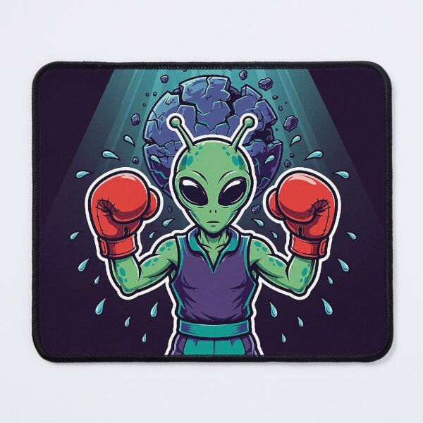 Item preview, Alien Boxer Gloves Art designed and sold by Gangster-Design.