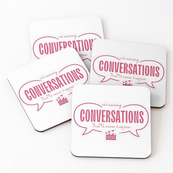 Item preview, Rehearsing Conversations That Never Happen designed and sold by MindfulMischief.
