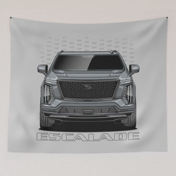Item preview, The 2025 Escalade Luxury SUV (Argent Silver Metallic) designed and sold by JioojiProject.