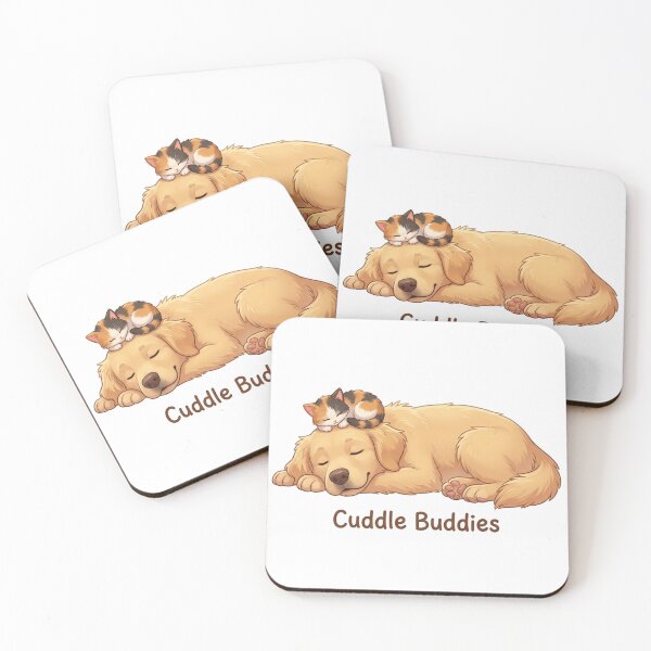 Item preview, Adorable Cuddle Buddies Dog and Cat designed and sold by katiecorners.