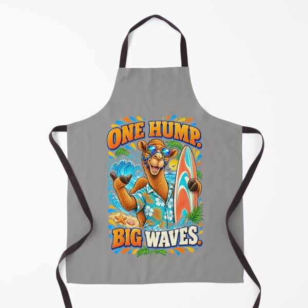 Item preview, One Hump. Big Waves – Funny Lifestyle and Pets T-Shirt – Funny Camel T-Shirt Animal Graphic Camel T-Shirt designed and sold by Camel & Quirk.