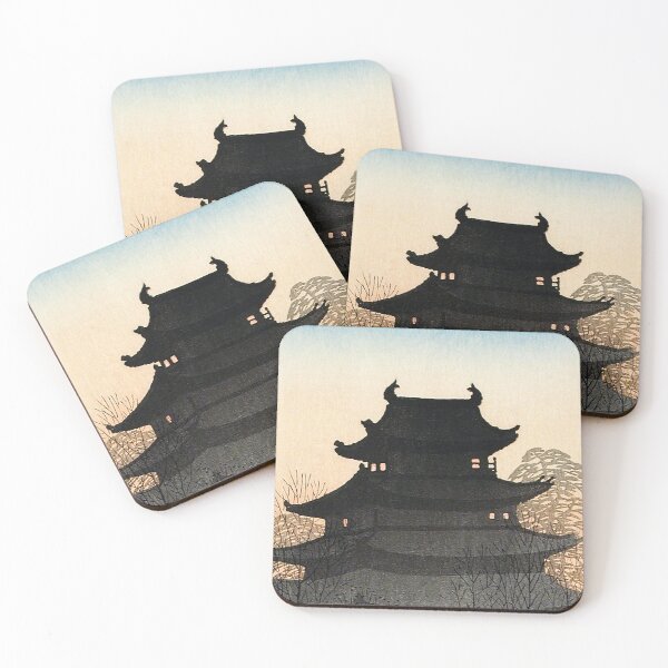Item preview, Nagoya Castle by Takahashi Hiroaki, circa 1932 designed and sold by Exhumed Archives.