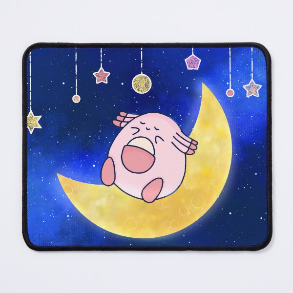 Item preview, Pink Sleeping Moon Creature designed and sold by PastelSkiesarta.