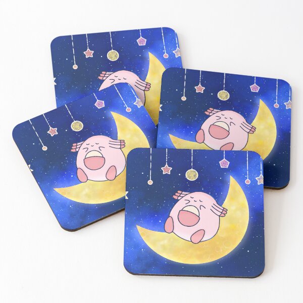 Item preview, Pink Sleeping Moon Creature designed and sold by PastelSkiesarta.