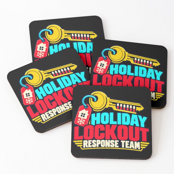 Item preview, Holiday Lockout Response Team Locksmith Christmas Humor designed and sold by DreamLayerStudio.