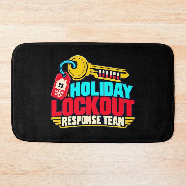 Item preview, Holiday Lockout Response Team Locksmith Christmas Humor designed and sold by DreamLayerStudio.