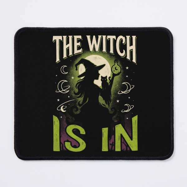 Item preview, The Witch Is In Funny Halloween Costume designed and sold by Say It With Ink.