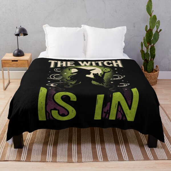 Item preview, The Witch Is In Funny Halloween Costume designed and sold by Say It With Ink.