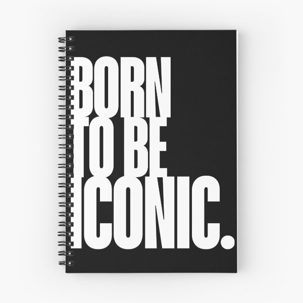 Item preview, Iconic - Born to be Iconic, Quote, Feminist, Girl Power, Self Worth designed and sold by Magic Love Art Print.