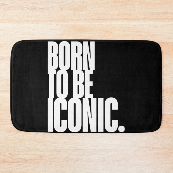 Item preview, Iconic - Born to be Iconic, Quote, Feminist, Girl Power, Self Worth designed and sold by Magic Love Art Print.