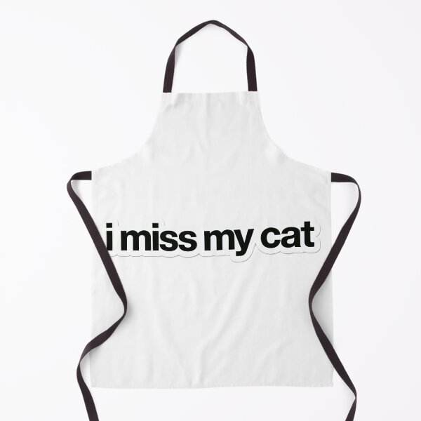 Item preview, I Miss My Cat - Cat Lover Quote designed and sold by PICARDDIGITAL.