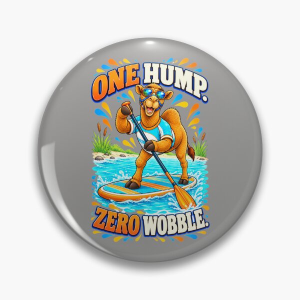 Item preview, One Hump. Zero Wobble – Funny Lifestyle and Pets T-Shirt – Funny Camel T-Shirt Animal Graphic Camel T-Shirt designed and sold by Camel & Quirk.