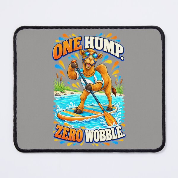 Item preview, One Hump. Zero Wobble – Funny Lifestyle and Pets T-Shirt – Funny Camel T-Shirt Animal Graphic Camel T-Shirt designed and sold by Camel & Quirk.