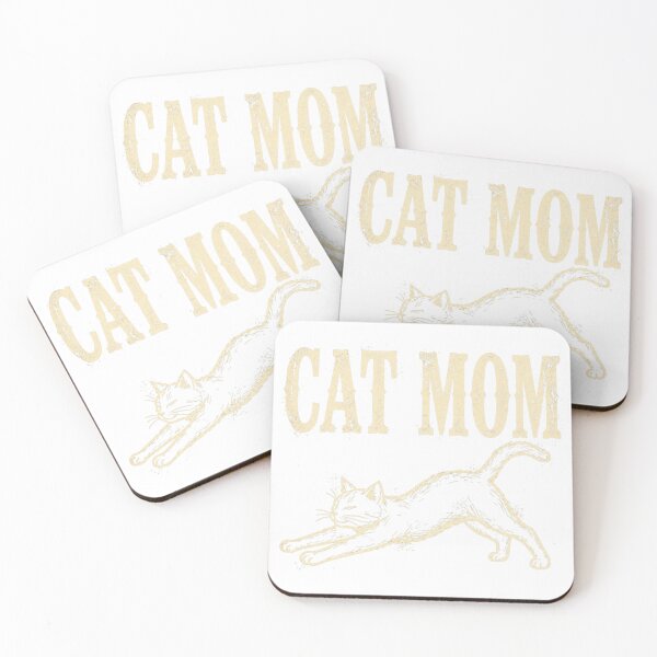 Item preview, Cat Mom T-Shirt – Vintage Distressed Cat Tee, Gift for Cat Lovers designed and sold by Worn and Witty.