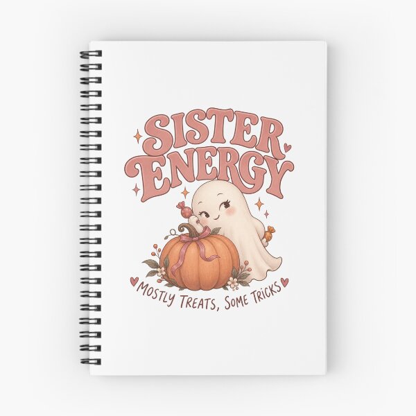 Item preview, Sister Energy Mostly Treats Some Tricks Halloween  designed and sold by PhylonBoxx.